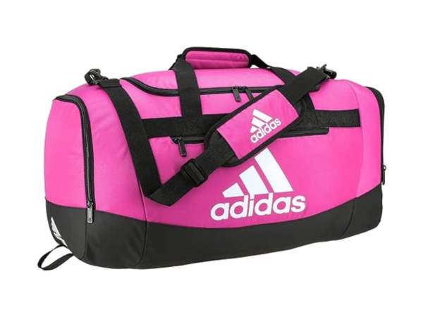 Adidas Defender 4 Medium Duffel Bag Pink