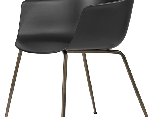 Bat Dining Chair - Un-Upholstered, Conic base