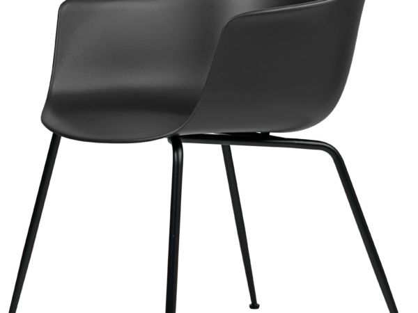 Bat Dining Chair - Un-Upholstered, Conic base