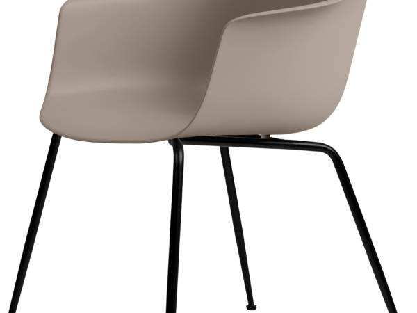 Bat Dining Chair - Un-Upholstered, Conic base