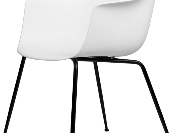 Bat Dining Chair - Un-Upholstered, Conic base