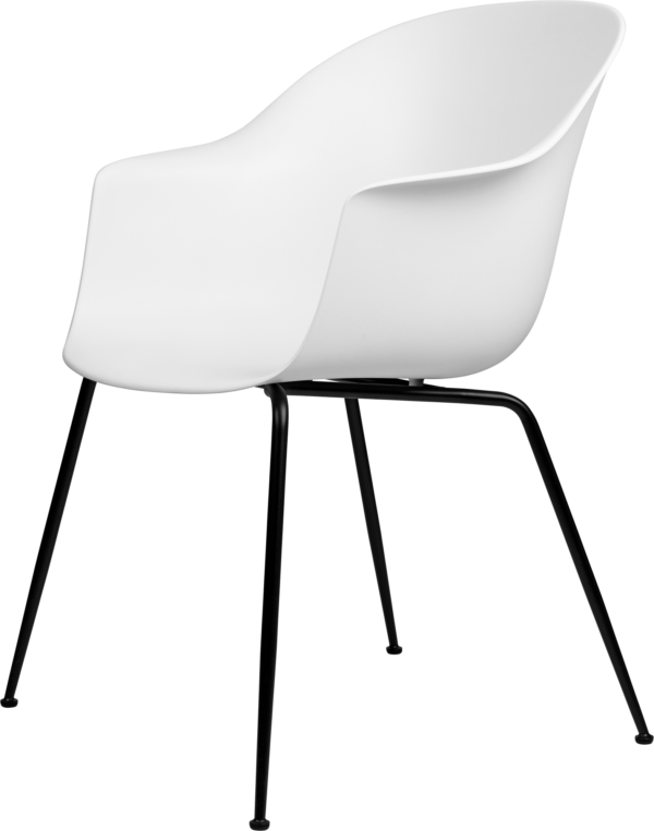 Bat Dining Chair - Un-Upholstered, Conic base