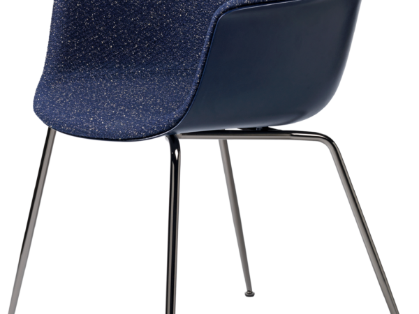 Bat Dining Chair - Front Upholstered, Conic base