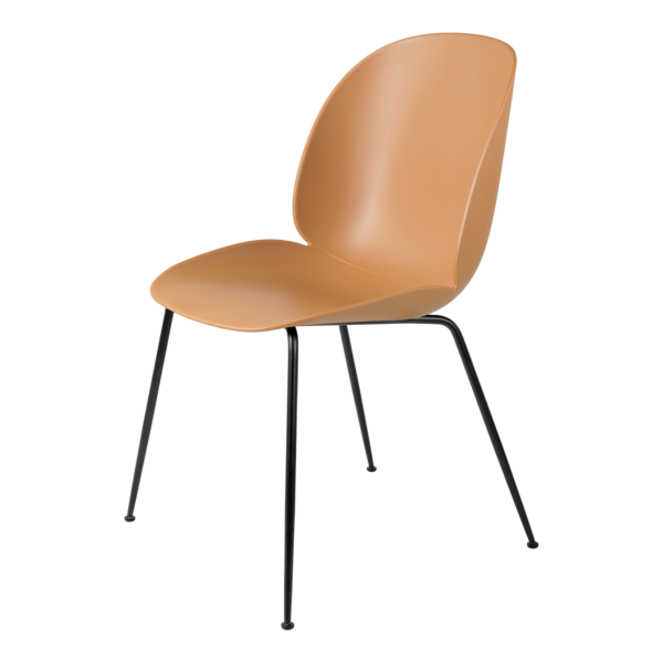 Beetle Dining Chair - Un-Upholstered, Conic base