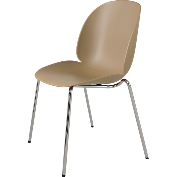 Beetle Dining Chair - Un-Upholstered, 4-leg, Stackable