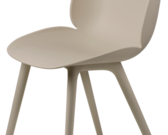 Beetle Dining Chair - Un-Upholstered, Plastic base, Monochrome, Outdoor