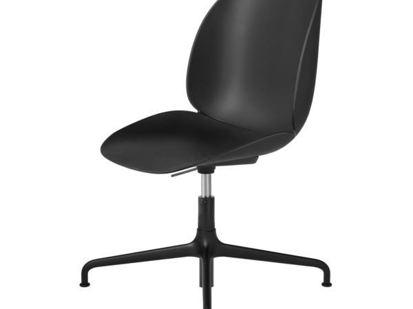 Beetle Meeting Chair - Un-Upholstered, Height adjustable 4-star base