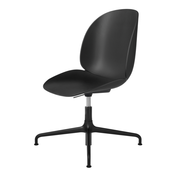 Beetle Meeting Chair - Un-Upholstered, Height adjustable 4-star base