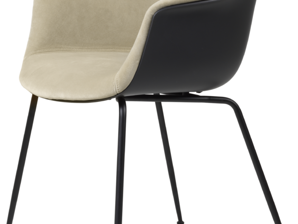 Bat Dining Chair - Front Upholstered, Conic base