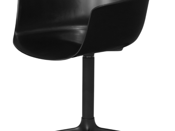 Bat Meeting Chair - Un-Upholstered, 4-star base