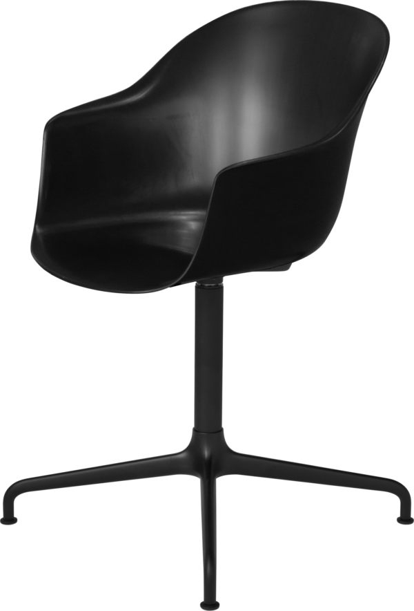 Bat Meeting Chair - Un-Upholstered, 4-star base