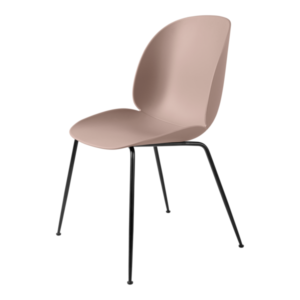 Beetle Dining Chair - Un-Upholstered, Conic base